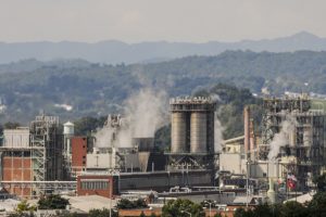 USA: Tennessee, Appalachia, Kingsport, Kingsport, Eastman Chemical plant