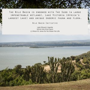 East AFrica:  Uganda, view from Queen Elizabeth National Park of Lake Edward