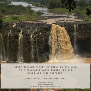 Ethiopia, Bahir Dar, Blue Nile River Basin, Tissiat Falls, source of the Blue Nile.